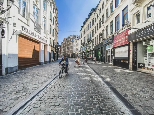 Brussels Belgium April 2020 — Stock Photo, Image