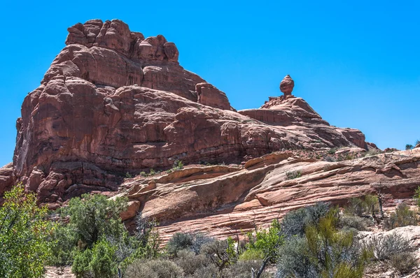 Pedras no Parque Nacional dos Arcos, Utah — Fotografia de Stock