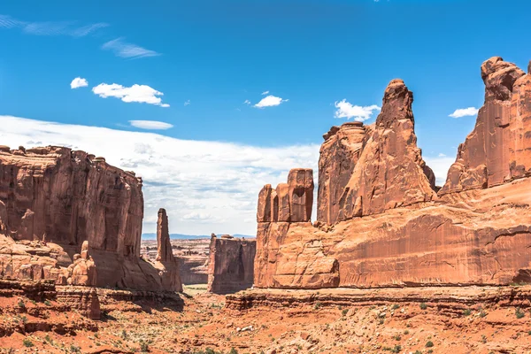 Park Avenue in Arches National Park,  Utah — Stock Photo, Image