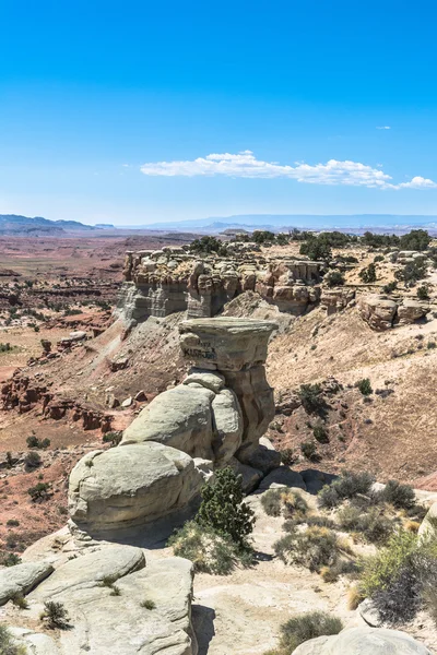 Pohled na krajinu z Utahu — Stock fotografie
