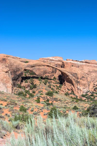 Arco del Paisaje en el Parque Nacional Arches, Utah —  Fotos de Stock