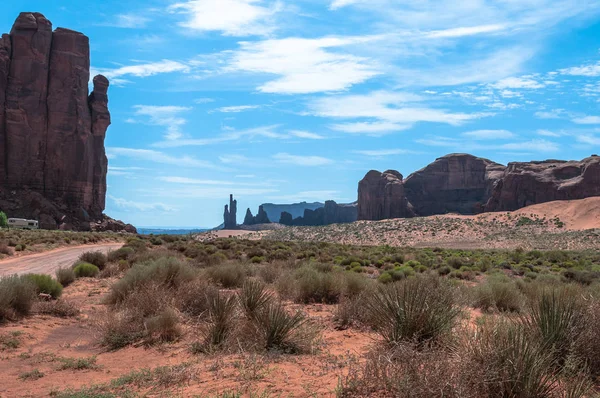 Monument Valley, Arizona, Utah — Stockfoto