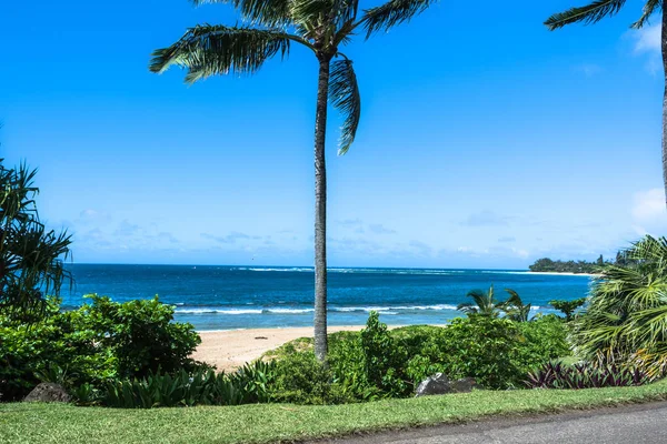 Praia de Haena, Kauai, Havaí Fotografia De Stock