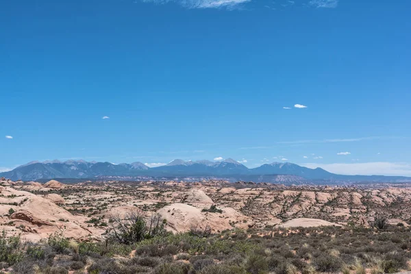 Dunes pétrifiées dans le parc national des Arches, Utah — Photo