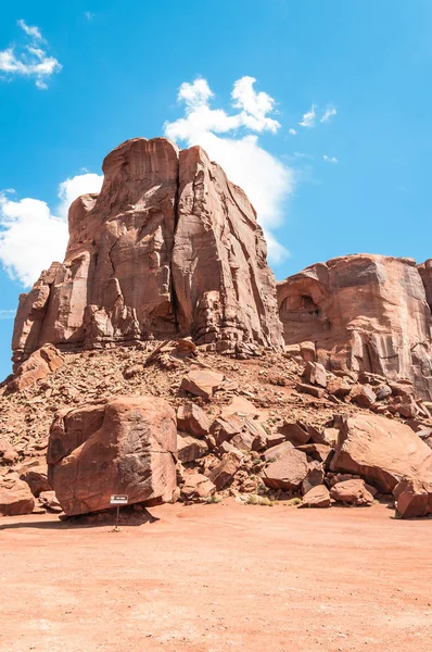 O cubo em Monument Valley, Arizona Imagem De Stock