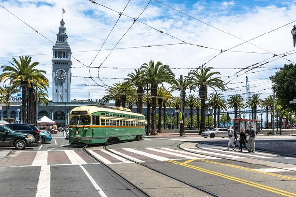 Tramvay San Francisco, California — Stok fotoğraf