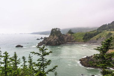 Arch Rock alan, Oregon coast görünümünden