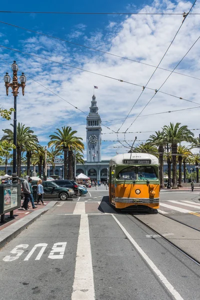 Tramvay San Francisco, California — Stok fotoğraf