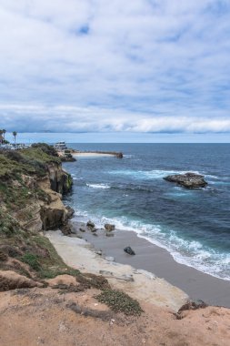La Jolla, Kaliforniya kıyısında