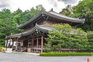 Kyoto, Japonya, Asya - 5 Eylül 2019: Higashiyama bölgesindeki Chion In Temple