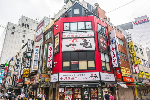 Tóquio Japão Ásia Agosto 2019 Casas Cidade Shinjuku — Fotografia de Stock