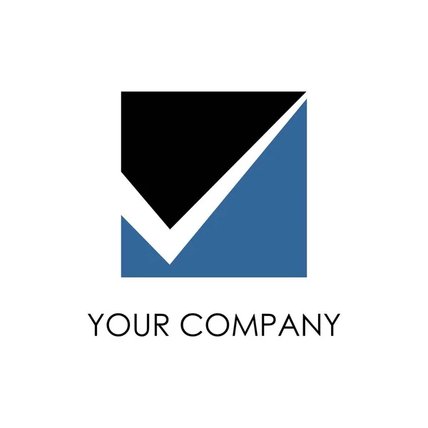 Logotipo Simple Del Concepto Empresa Creativa — Vector de stock