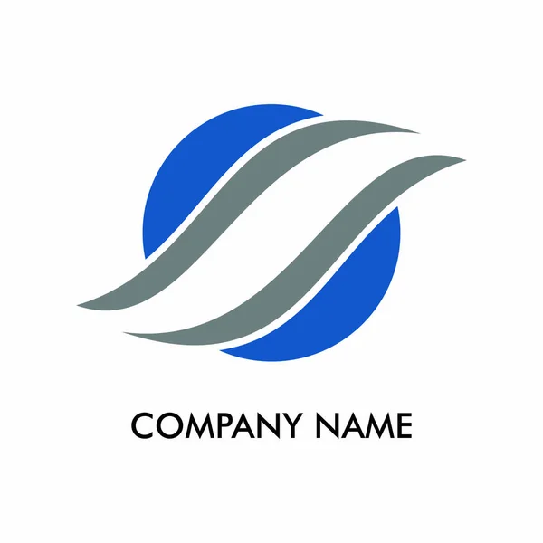 Creative Letter Company Logo — Stock Vector
