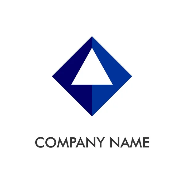 Üçgen Yaratıcı Şirket Logosu — Stok Vektör