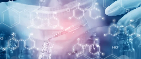Çifte pozlama - Kadın kimyagerler ve bilim adamları, laboratuvarda test