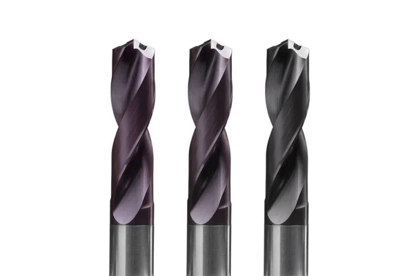 Beyaz arka plan üzerinde izole metal işi için matkap. Karbür matkap. Matkap woodenwork için