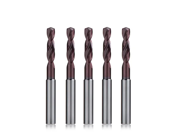 Beyaz arka plan üzerinde izole metal işi için matkap. Karbür matkap. Matkap woodenwork için