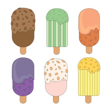 tatlı buz krem Yemek Tatlilar