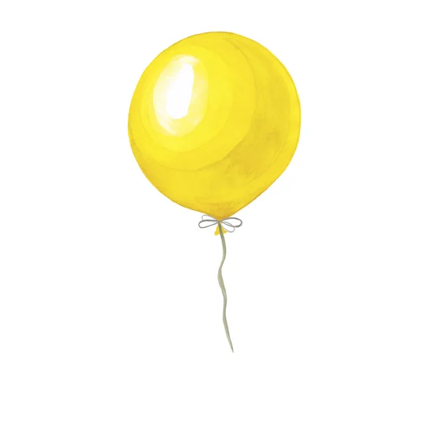 Illustration aquarelle d'un ballon . — Photo