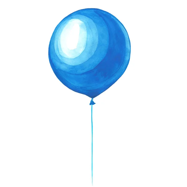 Watercolor illustration of a balloon. — Stock Photo, Image