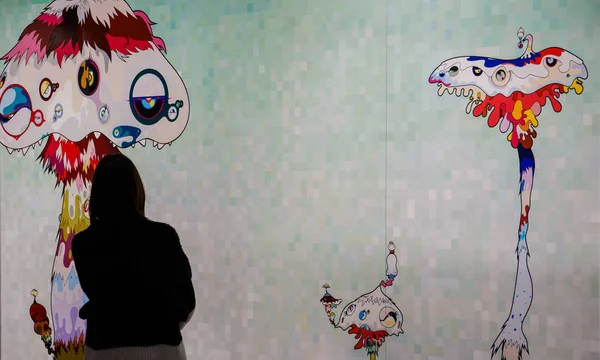 Takashi Murakami, garaj Müzesi, 6 Ocak 2018, Rusya, Moskova tarafından Sergisi