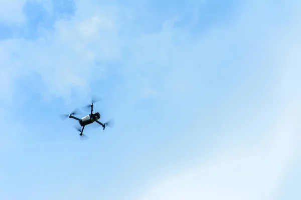 Dron Vuela Sobre Campiña Ucraniana Toma Videos Con Increíbles Paisajes —  Fotos de Stock