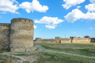 Kale şehir Bilhorod-Dnistrovsky, Odessa region yer alır. Ukrayna.