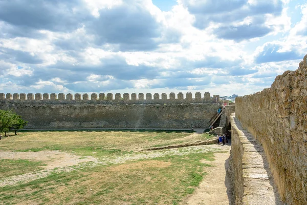 Forteresse Est Située Dans Ville Bilhorod Dnistrovsky Région Odessa Ukraine — Photo