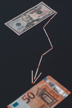 Kibrit oku avroyu dolara karşı gösteriyor.