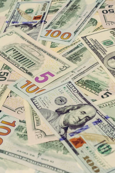Több dolláros textúra, a domináns valuta a világon. — Stock Fotó