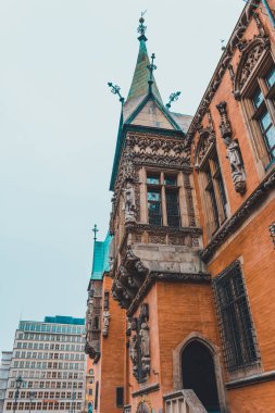 Wroclaw, Polonya 30 Ocak 2020 Eski Kasaba Mimarlık Kilisesi 2020