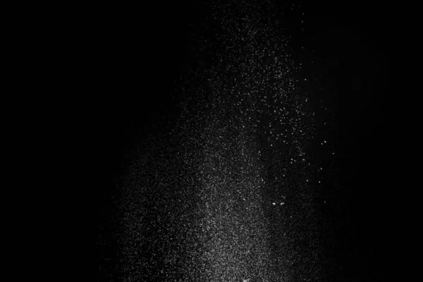 Siyah Zemin 2020 Izole Edilmiş Muhteşem Beyaz Toz Deseni — Stok fotoğraf