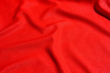 Kırmızı, lüks, pahalı kumaş. Dalgalı renkli arka plan 2021 'de bayrak yapmak için tasarımcı modeli.