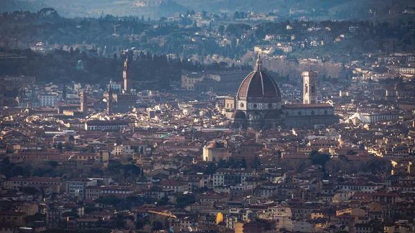 Vista de Florencia desde Fiesole — Foto de Stock