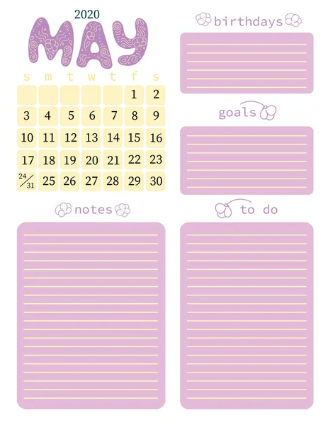 Planners Voor Het Leven Het Bedrijfsleven Planner Sheets Organisator Voor — Stockfoto