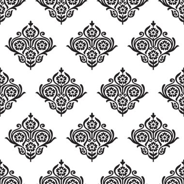 damasko çiçek desenli