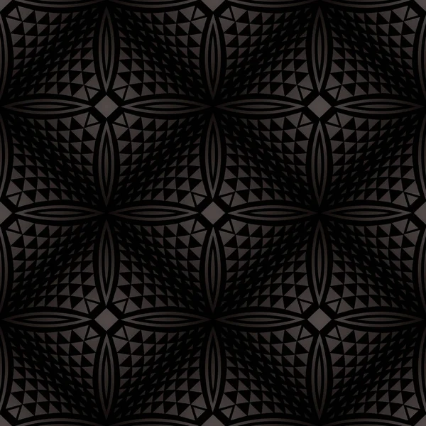 Vector - Seamless black geometrical background — Stock Vector