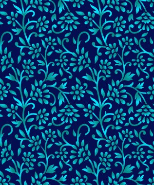 Kusursuz çiçek deseni