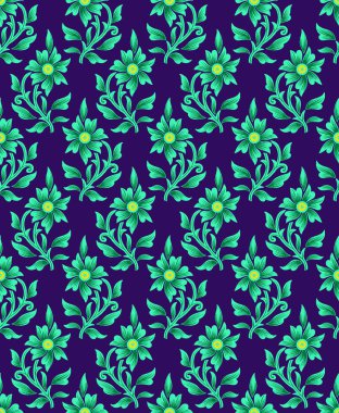 Kusursuz çiçek deseni