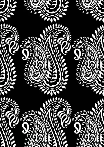 Seamless paisley pattern — Stock Photo, Image