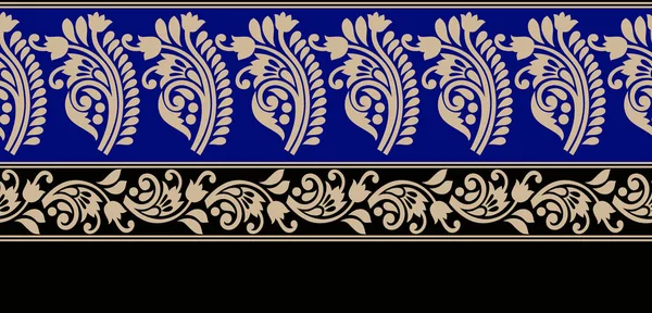 Dikişsiz çiçek sınır