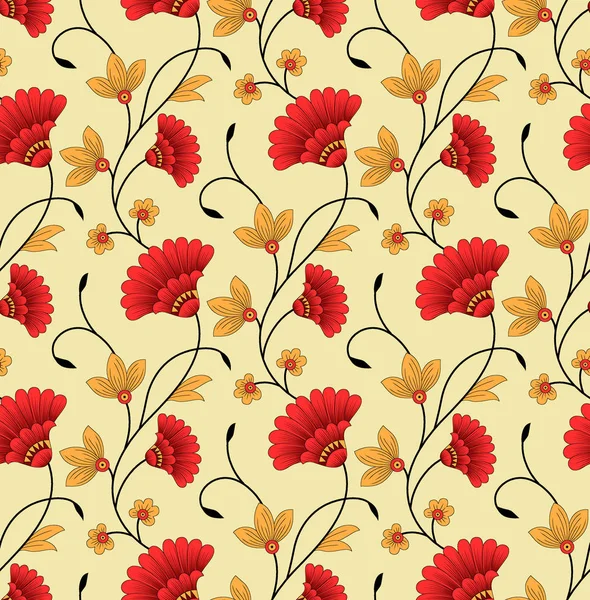 Seamless floral pattern — Stock Photo, Image