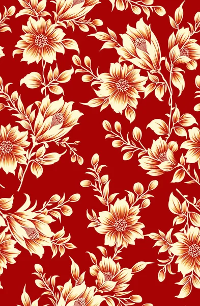 Seamless flower pattern — Stock Photo, Image