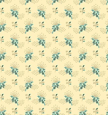 Kusursuz çiçek deseni