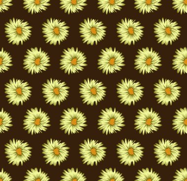 Kusursuz çiçek deseni