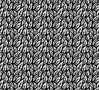 Kusursuz yaprak deseni