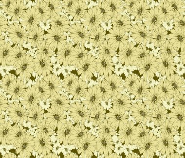 Kusursuz çiçek deseni