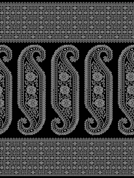 Seamless traditional border