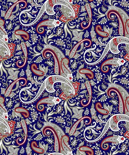 Paisley pürüzsüz desen — Stok fotoğraf