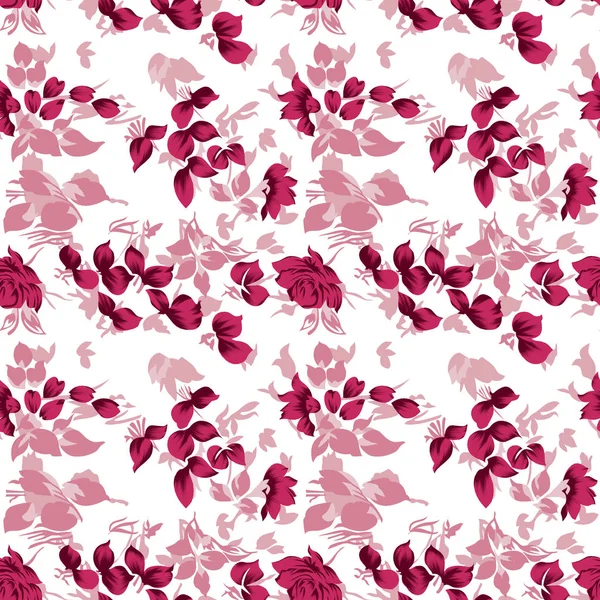 Seamless cute floral pattern — Stock Photo, Image